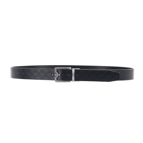 Emporio Armani Cintura Cintura Uomo reversibile logata Nero blu A24 - EMPORIO ARMANIY4S502Y221E - 88017 - UNI - Francavilla Moda